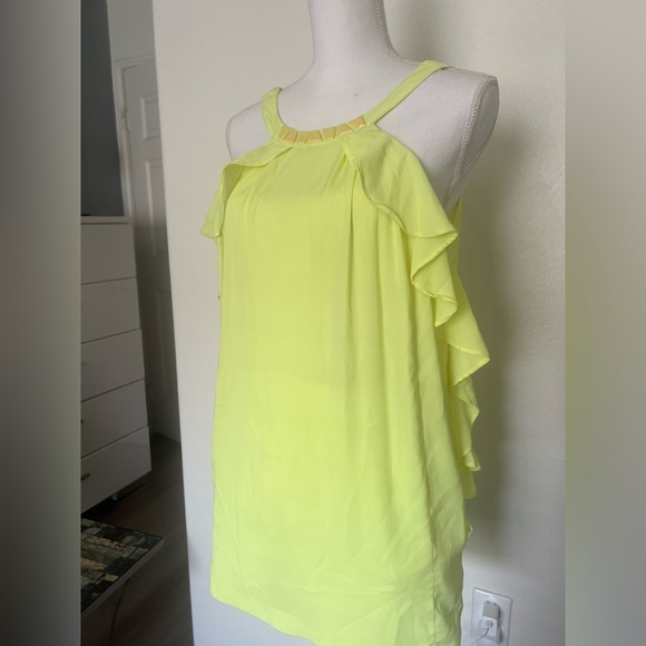 H&M Lemon Ruffle Blouse - Picture 4 of 6